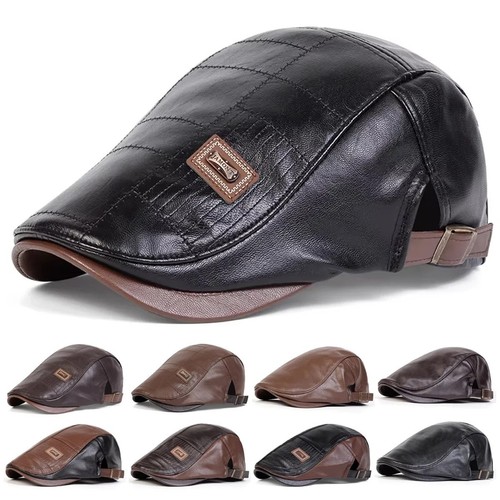 Chapeau béret cuir - béret,