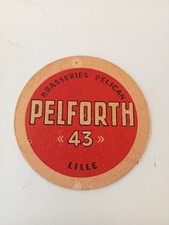 Ancien ss Bock  : PELFORTH 43 / Brasserie PELICAN / Pilsania / Lille - FRANCE