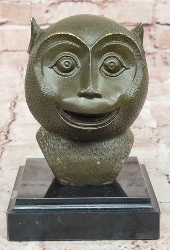 Sculpture bronze singe zodiac - bronze,