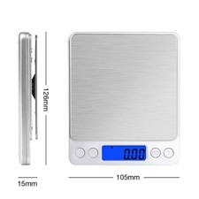 Balance Laboratoire LCD Affichage Simple Calibration 0.1g/1g Auto Puissance Off