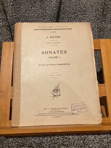 Haydn sonates pour piano - haydn,