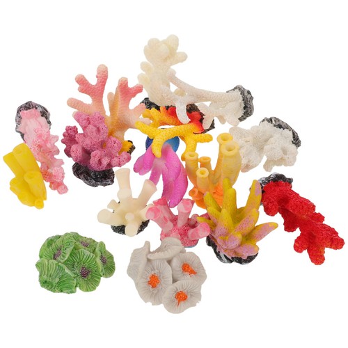 Pcs ornement aquarium - 16,