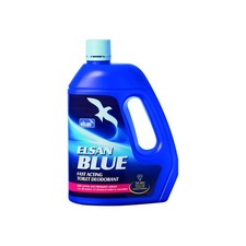 ELSAN Produit Sanitaire Bleu 2 Litres Pour Toilettes Chimiques