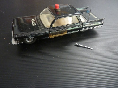 Dinky toys cadillac police - dinky,
