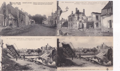 Lot antique postcards war - 4,