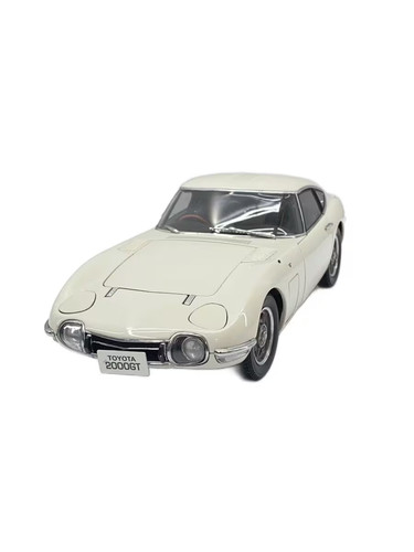 Toyota miniature car wht - toyota,