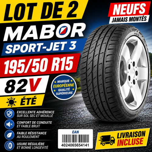 Lot pneus mabor sport - mabor, sport-jet