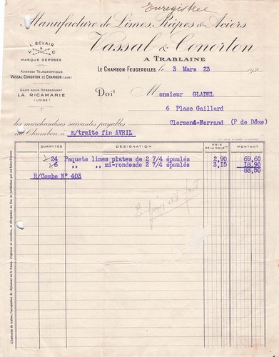 Chambon limeur vassal - 42, le