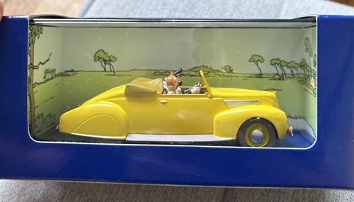 Voiture tintin cabriolet - tintin, le