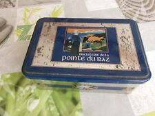 boite métal publicitaire galettes bretonnes pointe du Raz - Finistère Bretagne