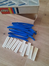 Boîte de légo.N°151. Rails courbes. années 60.