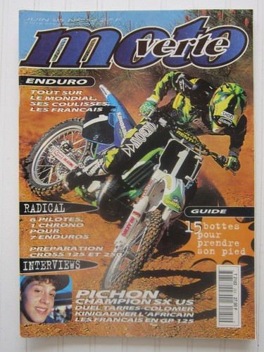 Moto verte 254 mondial - n°, 254/mondial