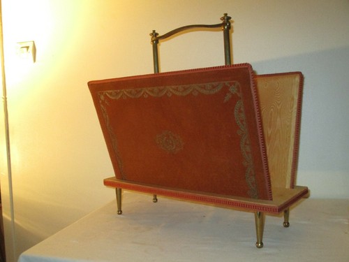 Ancien porte revue laiton - revue,