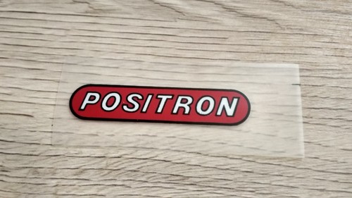 Positron vintage sticker -  positron ,