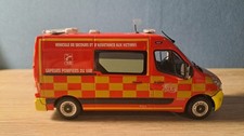 miniature pompiers 1/43, vsav 2014 SDIS 83 Var CS Cuers ELIGOR collection