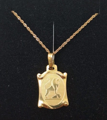 Pendentif chaîne or - pendentif, et