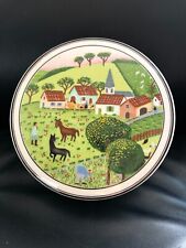 ❤️?‍⬛Belle BOITE bonbonnière Vintage décor naïf  VILLEROY & BOCH LAPLAU TBE 8