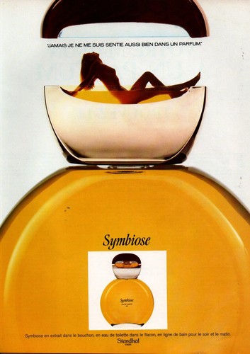 Publicité papier parfum - publicité,