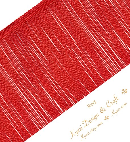 Inch chainette fringe - inch, trim
