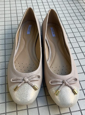 Ballerines Geox Respira neuves beige rosé (cuir, taille 39)