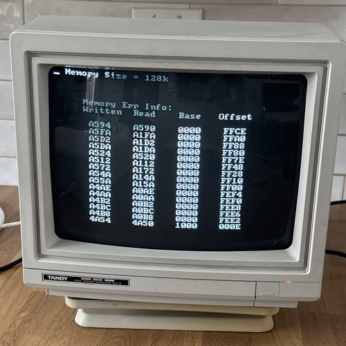 Original tandy monitor - cm‑5,