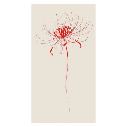 Affiche minimaliste fleurs - affiche,