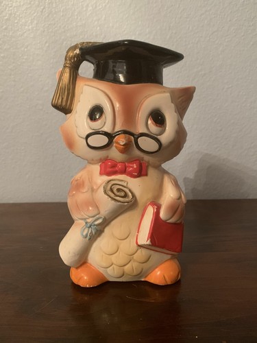 Vintage graduation owl - vintage,