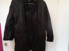 VESTE en CUIR noire pour FEMME Taille 42 "MAROQUINERIE" occasion