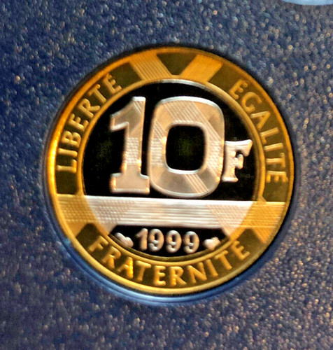 Francs 1999 fdc sortie - 10,
