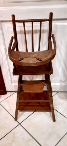 Chaise haute bois pour - haute, bois,