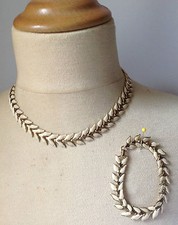 parure ancienne collier et