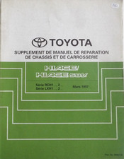 Manuel d'atelier TOYOT HIACE . HIACE S.B.V chassis et carrosserie de 03 / 1997