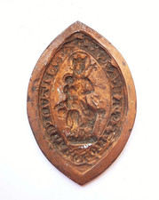 empreinte de SCEAU MEDIEVAL à étudier 17