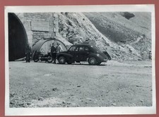 PHOTO ANCIENNE . tunnel de
