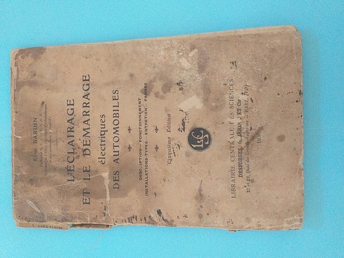 Livre ancien eclairage le - l'eclairage, et