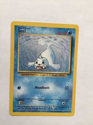 Pokemon base set - base, un-common