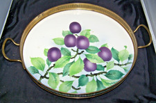 Ancien Plateau Porcelaine