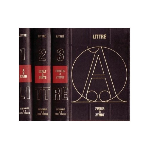 Littré émile dictionnaire - -,