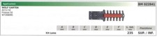 Kit Lame Supérieure / Inférieure WOLF GARTEN Taille-Haie ACCU 50 022841