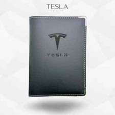 Porte Carte Grise Tesla (Neuf)