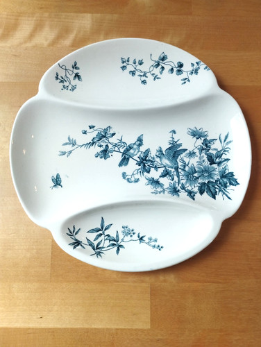 Rare assiette asperges - assiette, À