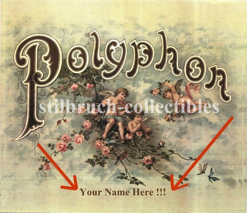 Polyphon cover lid picture - cover,