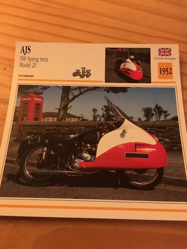 Ajs 500 spring twin model - ajs,