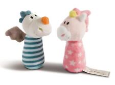 Nici 43702 Mini Hochets Licorne & Drache 7.5 x 4.5 X 12 CM Peluche