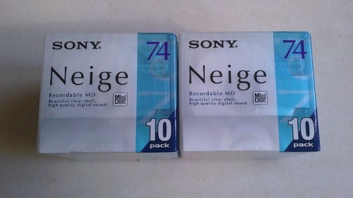 Minidisc sony neige min - neige, 74