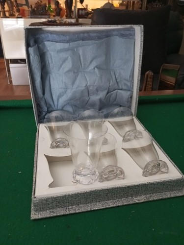 Coffret verres en cristal - de,