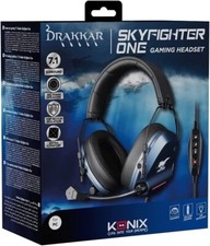 Casque PRO gaming filaire Pliable Skyfighter One 7.1 (PC/LED/USB ) Konix Neuf