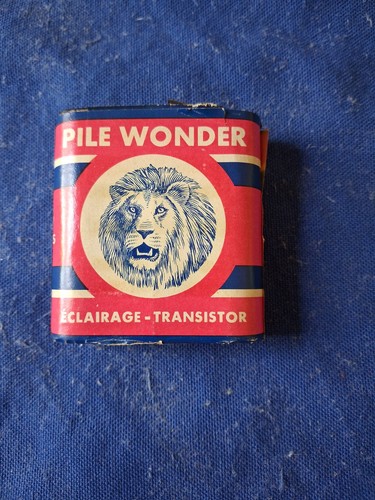 Ancienne pile wonder - ancienne,