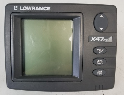 Lowrance x47 fishfinder - x47, ex