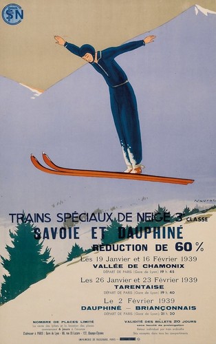 Affiche poster alpes jura - alpes,